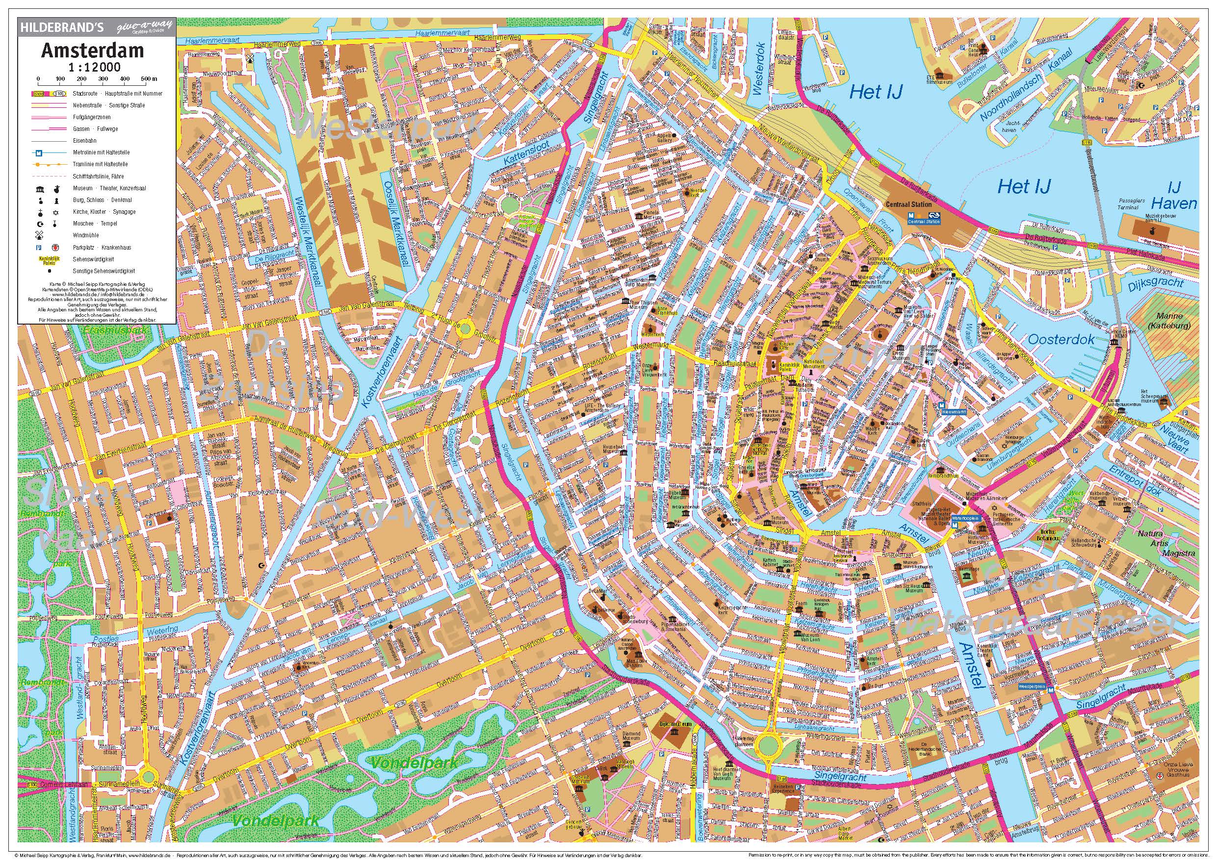 Amsterdam Kartenseite