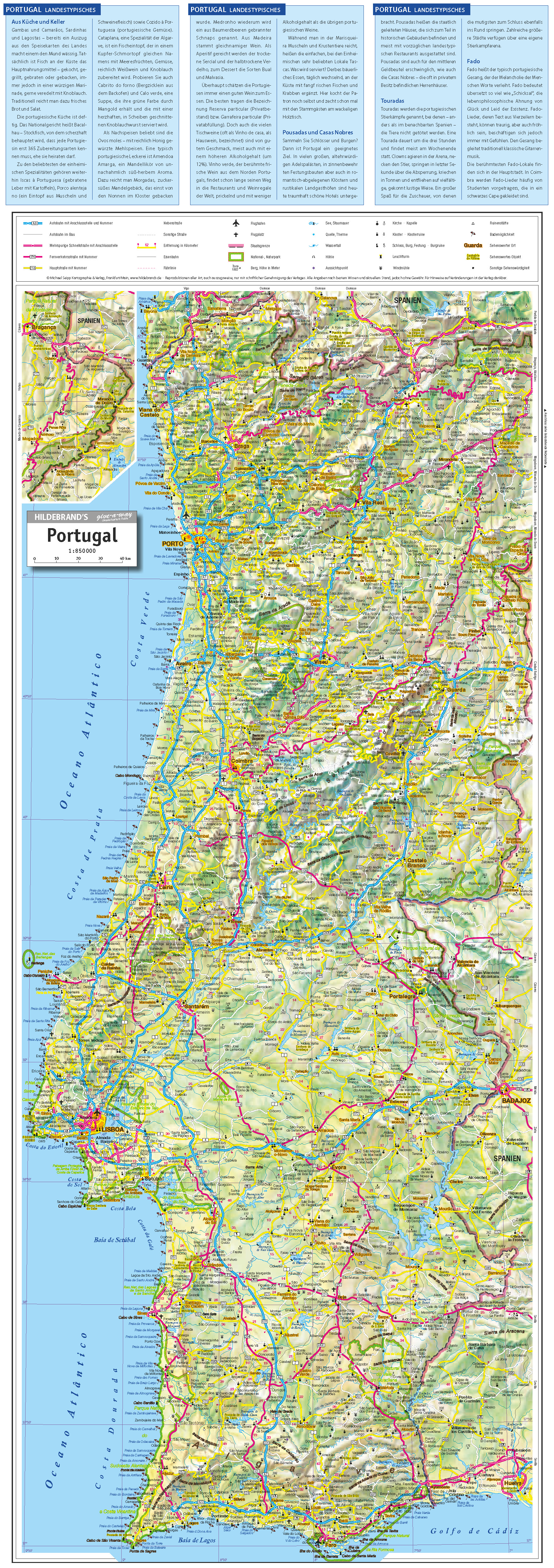 Portugal Kartenseite