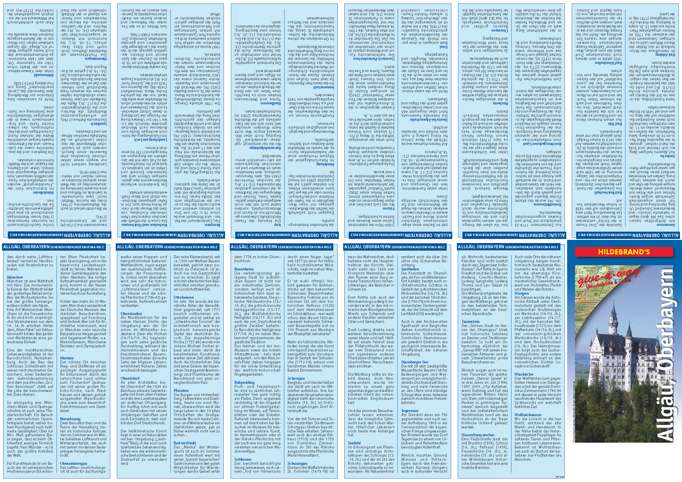 Titelseite-Allgäu, Oberbayern