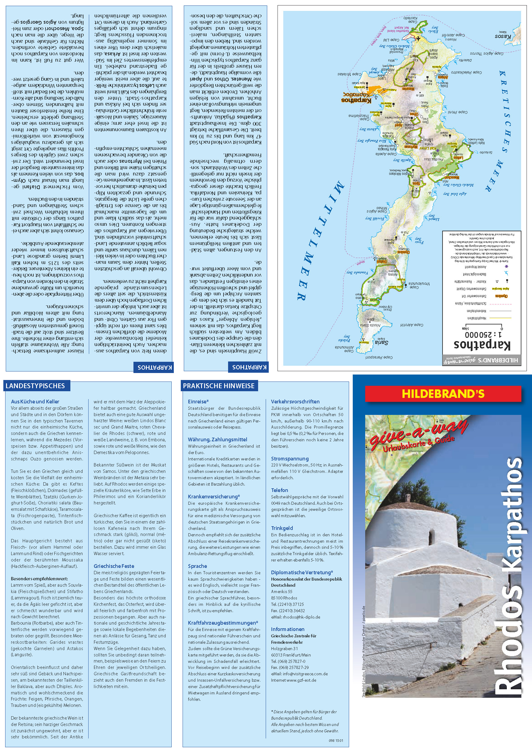 Rhodos Karpathos Titelseite