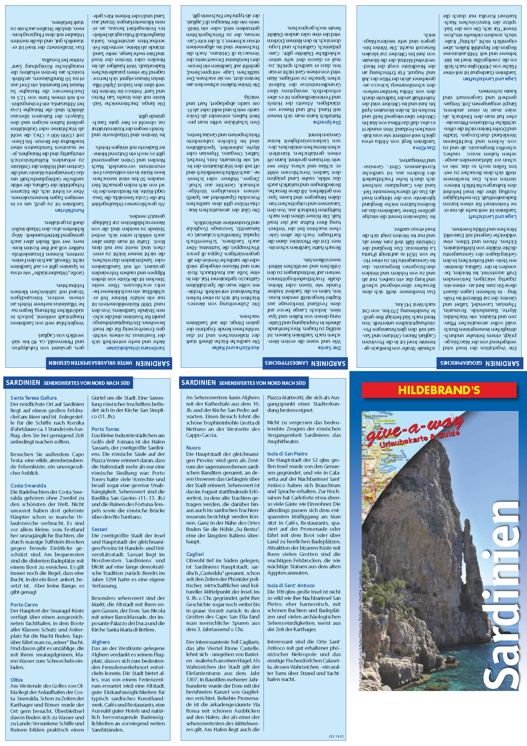 Web Sardinien Titelseite