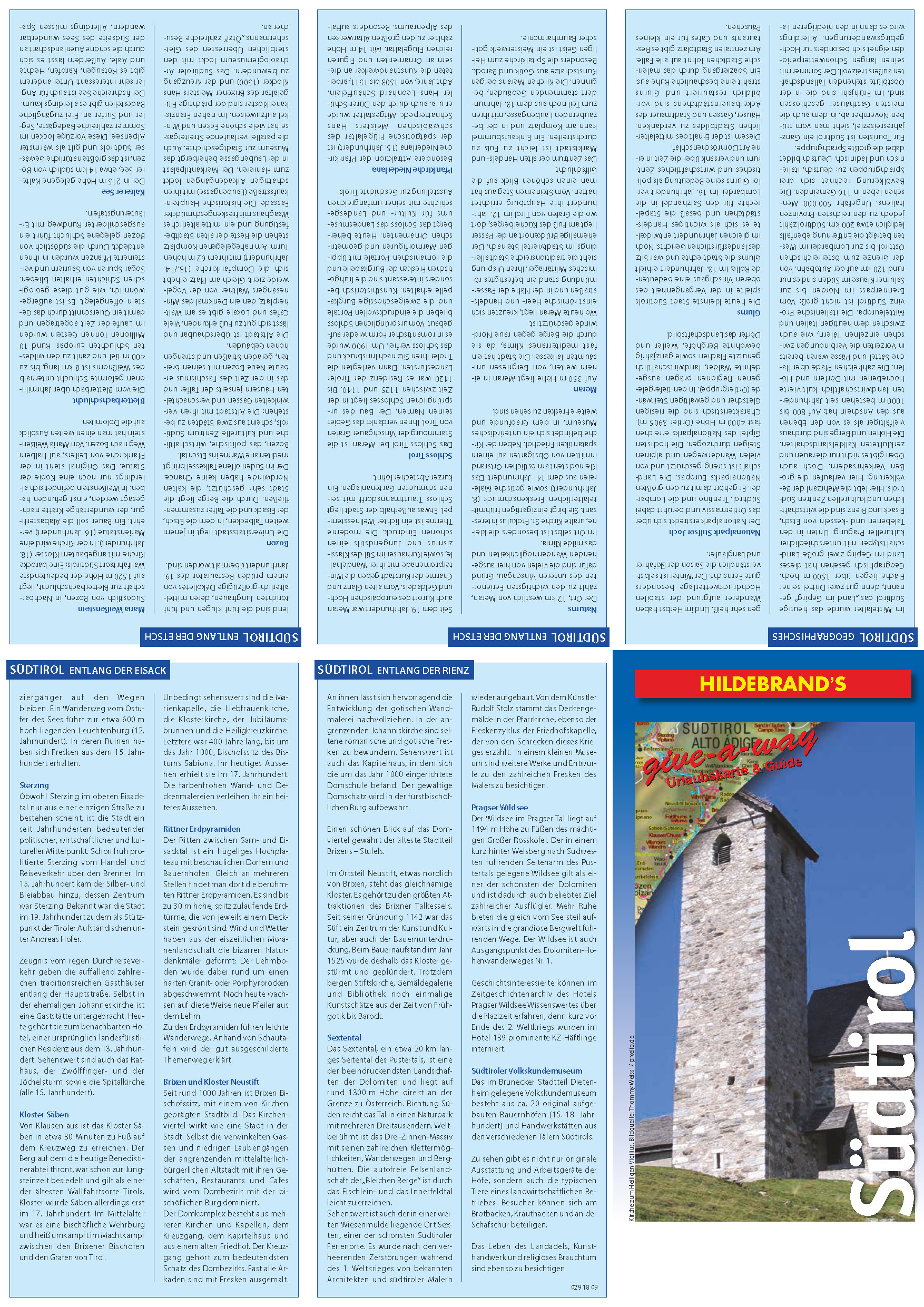 Südtirol Titelseite